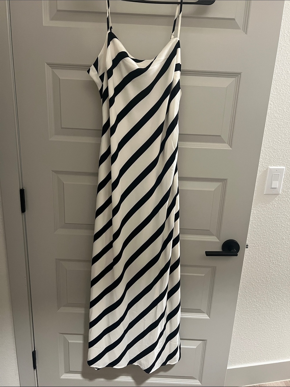 Abercrombie striped maxi dress